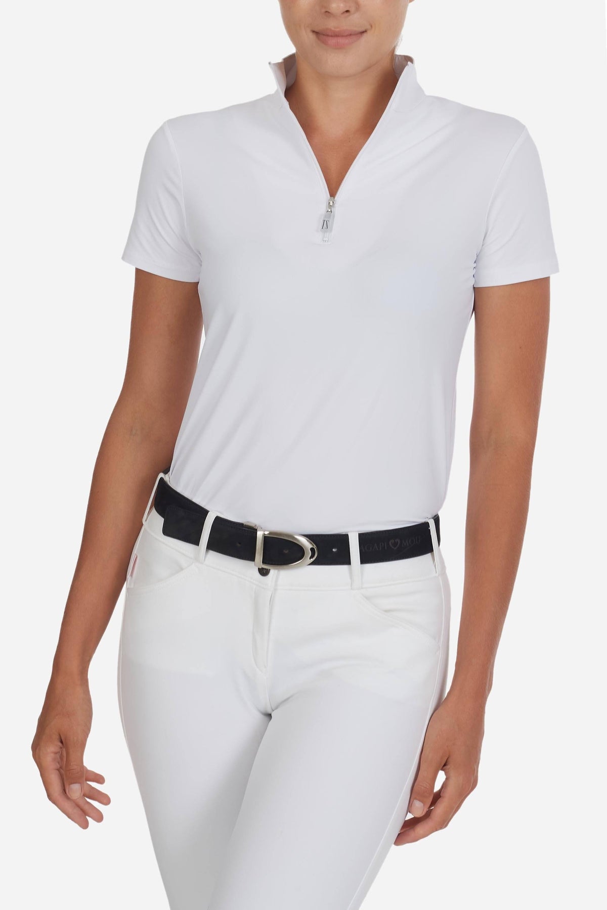 The Tailored Sportsman Short Sleeve Sun Shirt All White KAVAL S