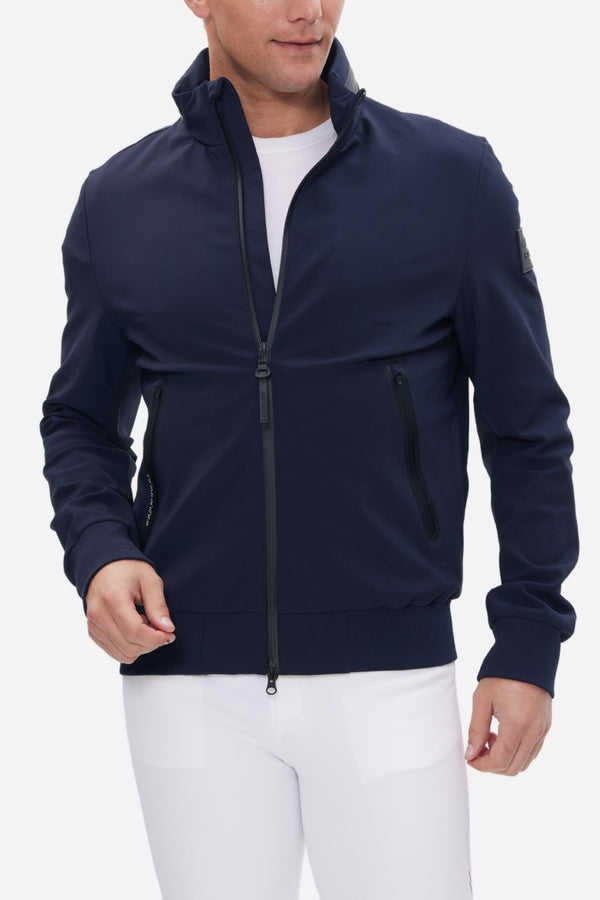 Equiline | Carlec Bomber Jacket - Navy | KAVAL